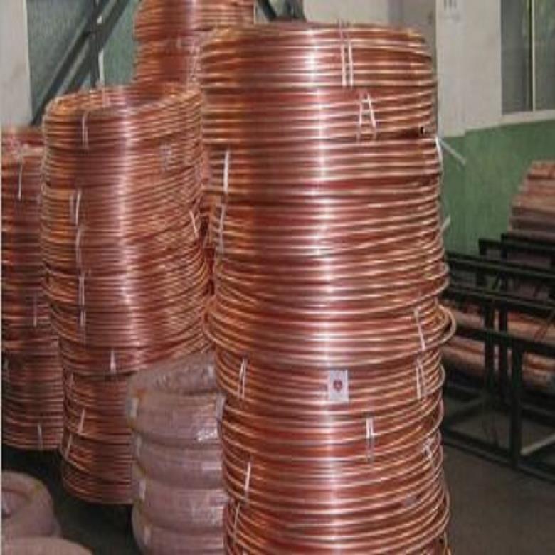额敏县铜管批发厂家 25mm紫铜直管 小口径紫铜盘管厂家订购