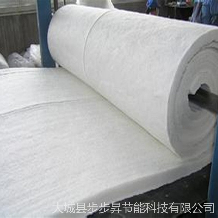 步步昇大城硅酸铝厂家定做陶瓷纤维毡  A级耐高温1200度硅酸铝针刺毯  硅酸铝陶瓷纤维板