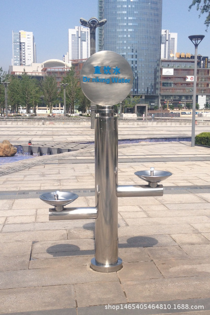 校园公共饮水机 大型广场直饮水设备户外饮水台自助饮水器图片