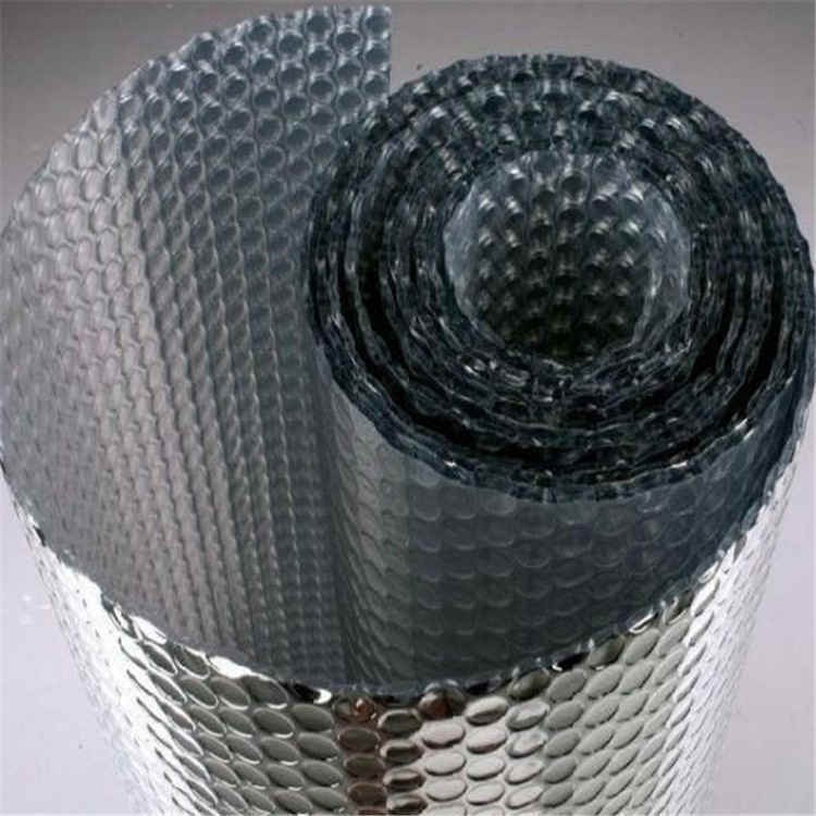 彩钢隔热膜 铝箔膜复合气泡保温材料 家用铝箔气泡膜 龙哲
