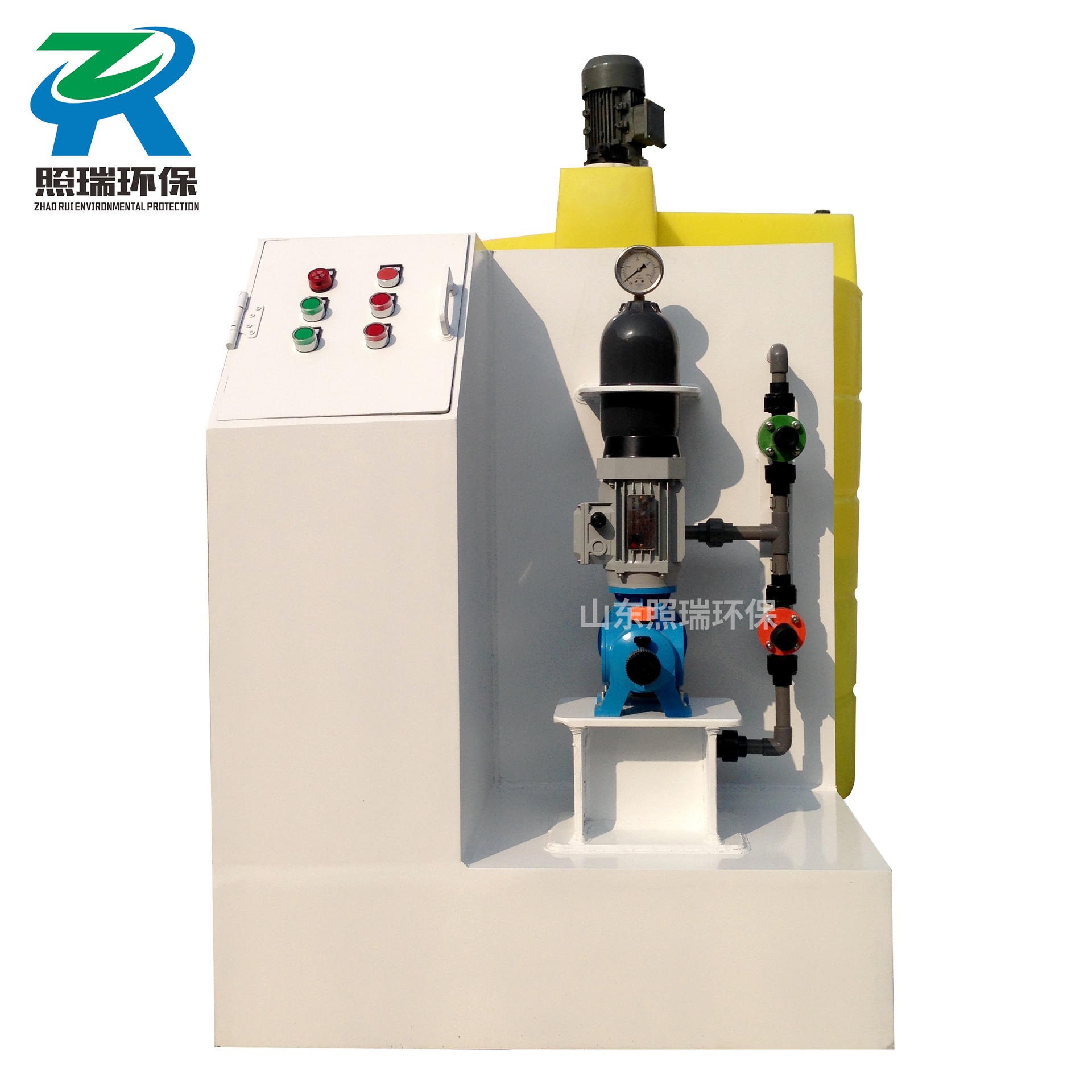 石灰加药装置 加药装置供应 污水加药装置 pam全自动加药装置  兆瑞环保生产 ZR-JY001
