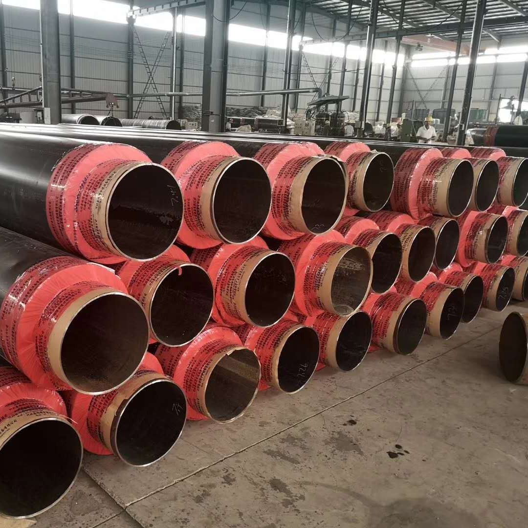 聚氨酯蒸汽保温管生产厂家 钢套钢复合保温钢管 聚氨酯保温螺旋钢管