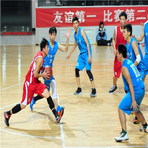 篮球馆木地板 枫木A级木地板 体育篮球馆地板 运动木地板河北双鑫畅销