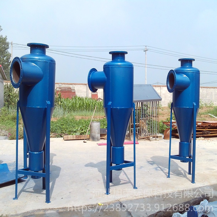 菏泽工厂旋流除砂器 水源热泵系统除砂器 螺旋除污器图片