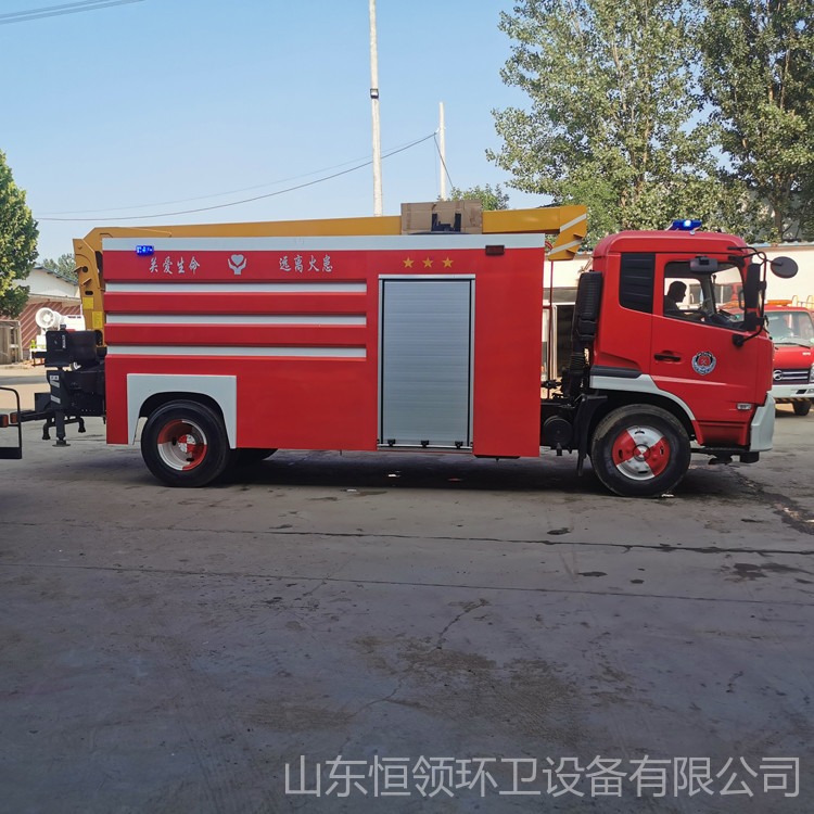 水罐消防车 恒领 大型消防车厂家  8吨消防车 欢迎来电图片