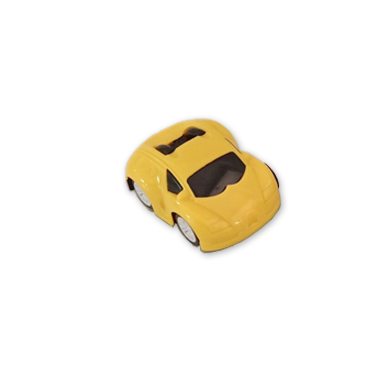 直销Q版圆印回力汽车小玩具 儿童回力小汽车赛车总动员玩具小模型示例图2