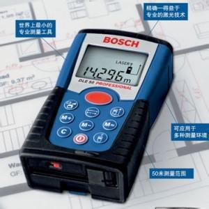 博世BOSCH DLE40手持式激光测距仪 0.05 – 40 米 ±1.5 毫米 Bosch/博世图片