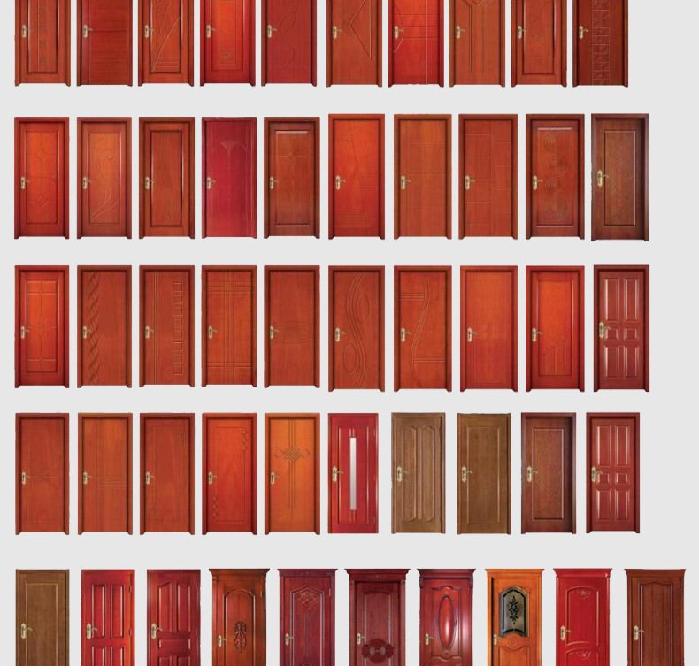 优质实木复合烤漆门 中式居家环保室内烤漆门 强化生态隔音烤漆门示例图6