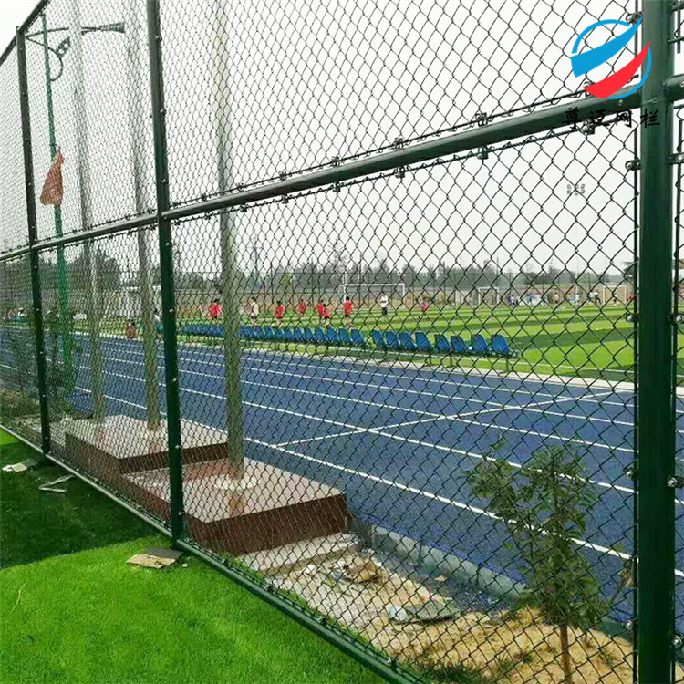 长沙球场围网 尊迈网球场围网 学校操场勾花围栏 护栏厂家
