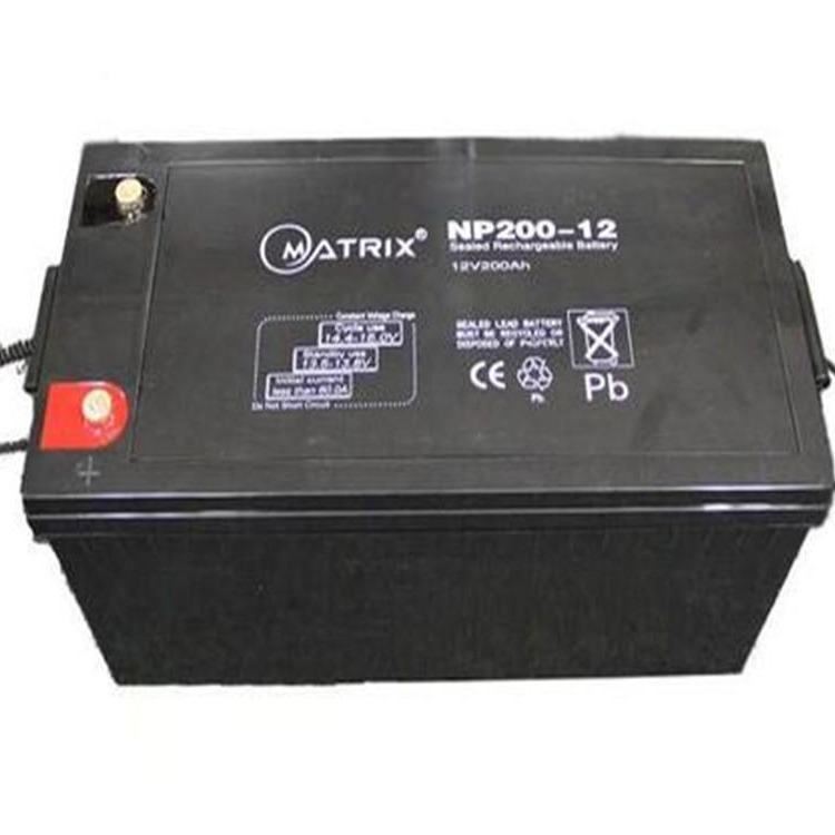 MATRIX蓄电池NP150-12矩阵蓄电池12V150AH铅酸免维护蓄电池图片