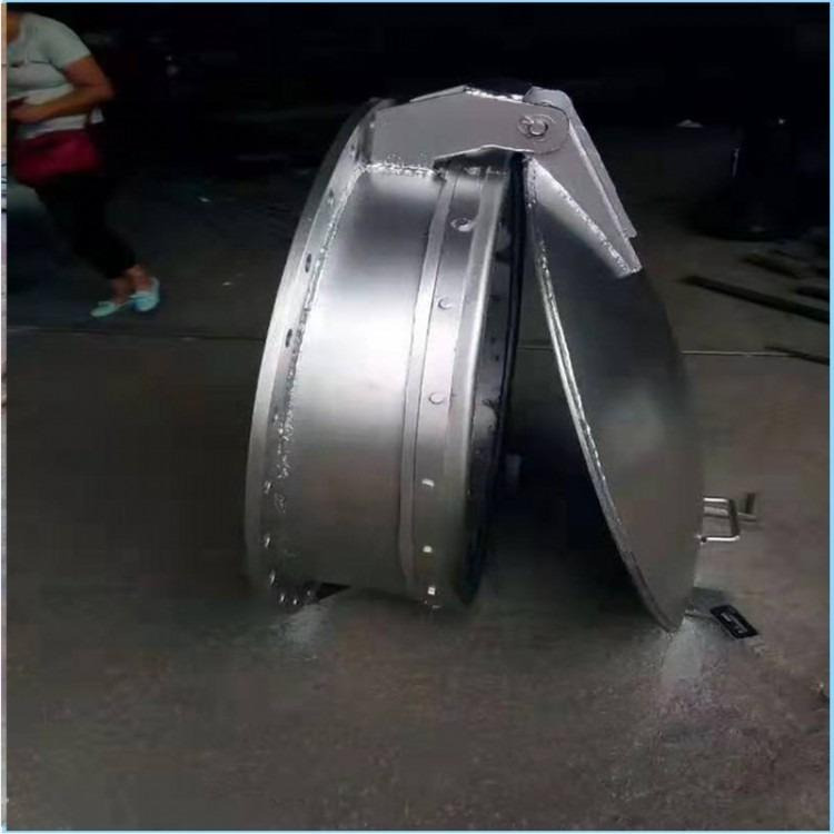 不锈钢拍门 DN1米/1.2米304拍门 10公斤法兰连接不锈钢拍门厂