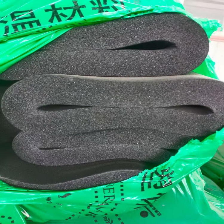 华章品牌发泡橡塑保温管 不燃耐酸碱高密度橡塑海绵管厂家自营