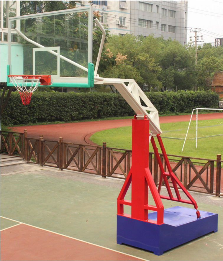 篮球架 户外学校成人标准 平箱 凹箱 地埋式比赛训练 室外篮球架示例图6