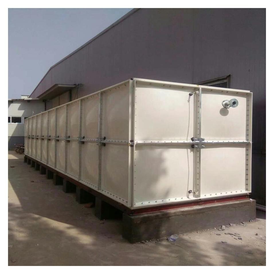 咸阳镀锌清水箱生产 工业贮水设施霈凯50立方水箱厂图片