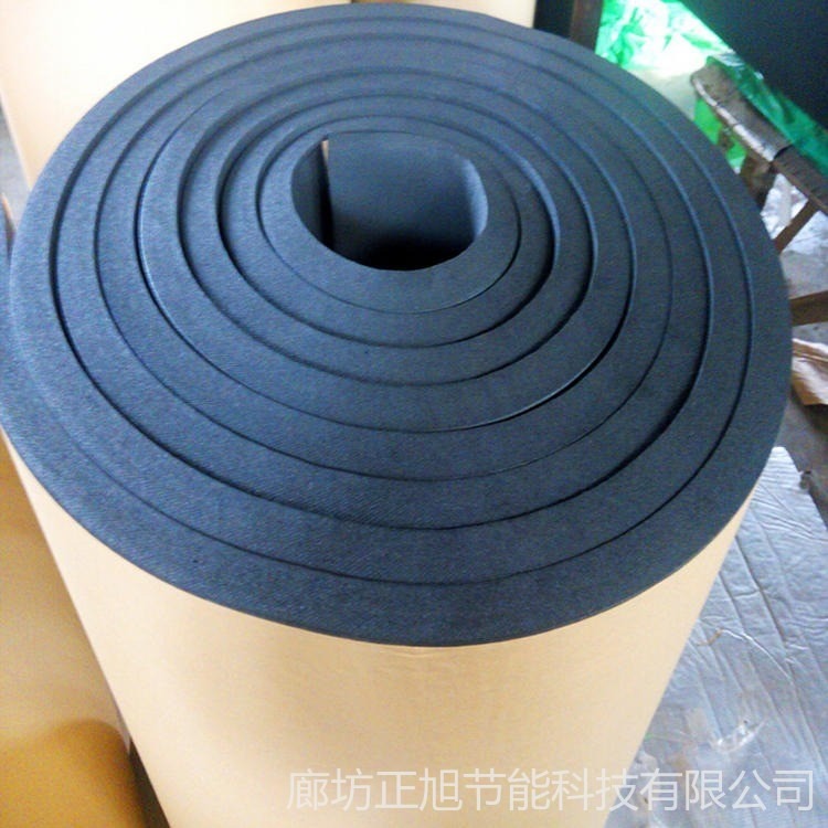 广东广州市批发屋顶隔热橡塑板 保温阻燃橡塑海绵板 优质贴面铝箔空调橡塑吸音板图片