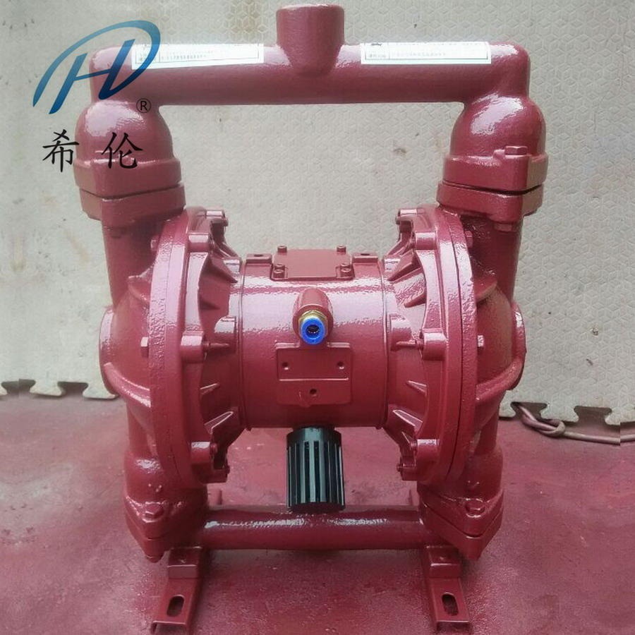 QBY-K-25压滤机隔膜泵 上海隔膜泵 污泥泵隔膜泵 启动隔膜泵 气动隔膜排污泵希伦牌