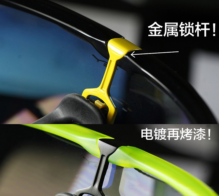 厂家预售TR90 偏光太阳镜户外骑行眼镜Jawbreaker男女风镜 运动示例图16