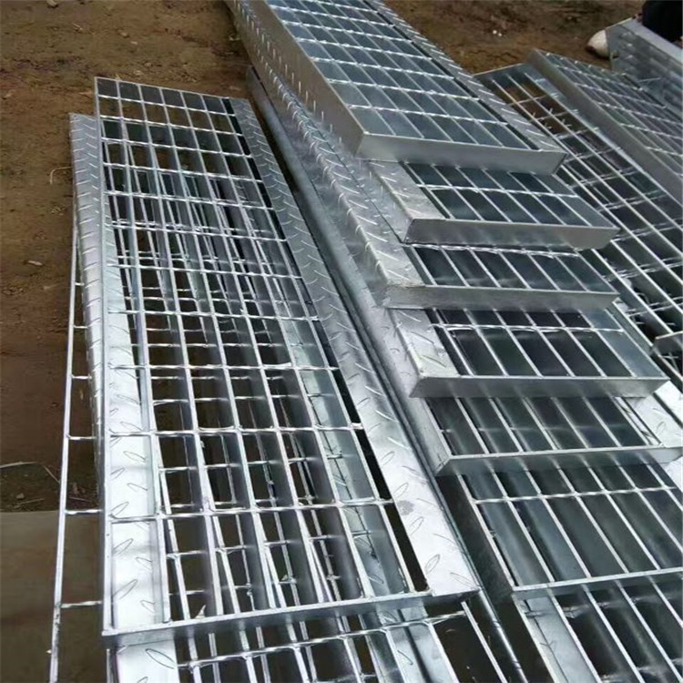 生产供应格栅板 下水道盖板 钢结构钢梯踏步板