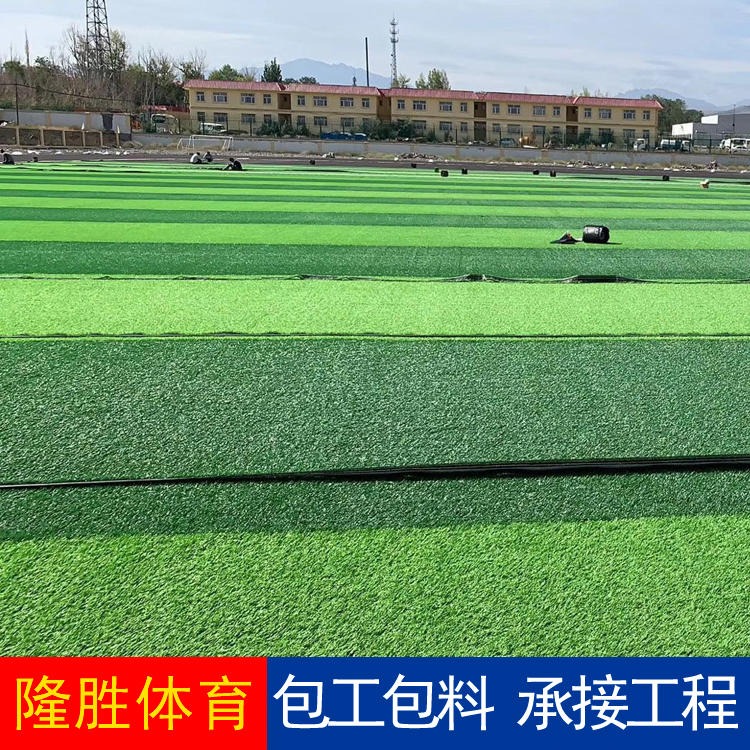市政施工人造草坪围挡 隆胜体育 足球场人造草坪