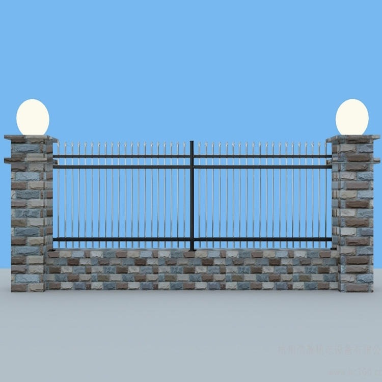 满星实业供应 锌钢护栏 儿童不锈钢防护栏 阳台飘窗护栏 学校铁艺大门