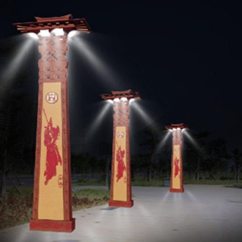 宇泉生产厂家 湿地公园造型景观  3米5米高杆景观灯批发