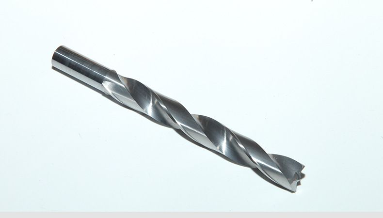 硬质合金带定心钻头定制直柄钨钢涂层直柄钻头非标数控雕刻刀具示例图6