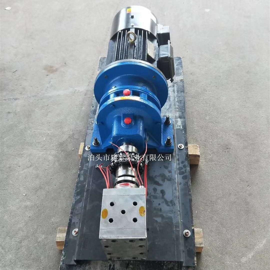 熔喷布计量泵 30cc计量泵 熔喷机齿轮计量泵
