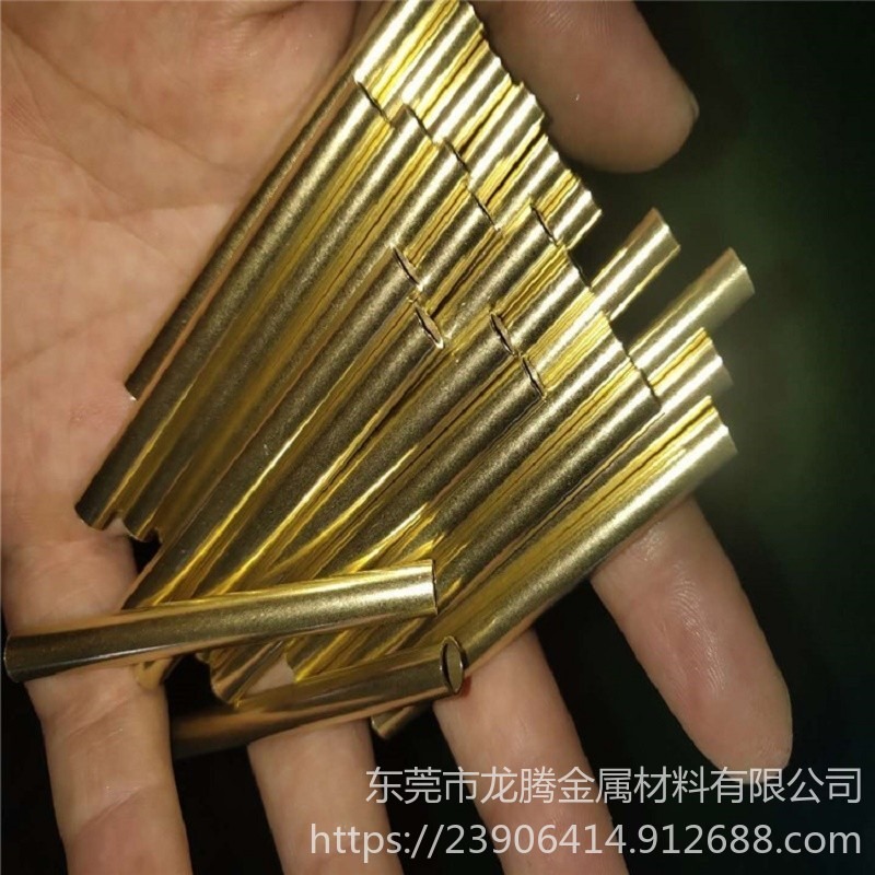 H62黄铜毛细管厂家龙腾金属生产薄壁H62黄铜管 六角黄铜管