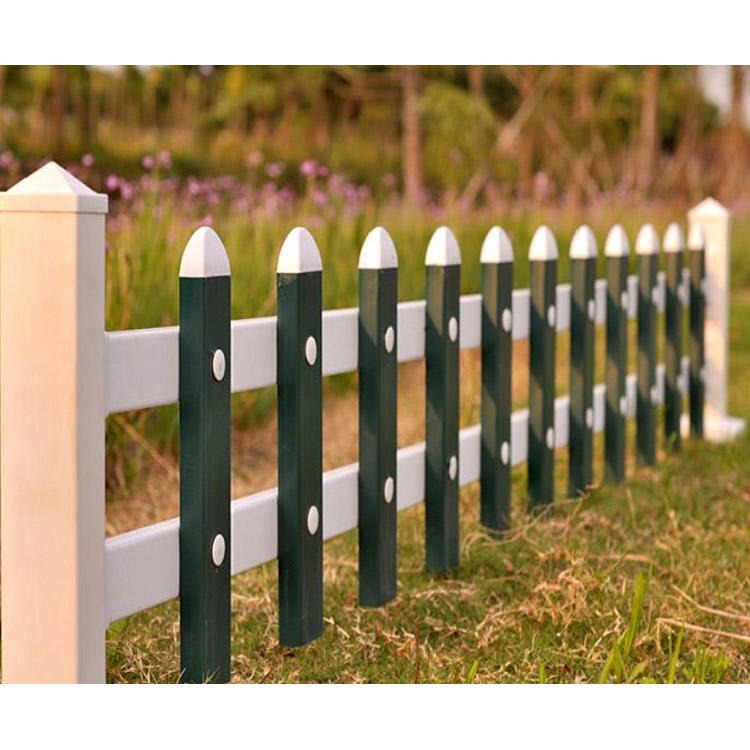 塑钢PVC草坪护栏 苏州园林塑钢草坪护栏 一匡 批发优惠图片