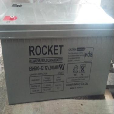 韩国火箭蓄电池ESH200-12/12V200AH促销价格火箭蓄电池使用寿命图片