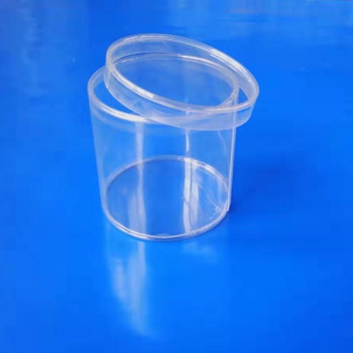 pet塑料透明筒 pvc塑料包装透明圆筒  卷边皮筋椭圆包装筒 青岛直供