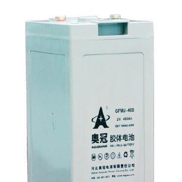 奥冠蓄电池GFMJ-400 消防风能电力专用 2v400ah电池 胶体免维护 厂家价格