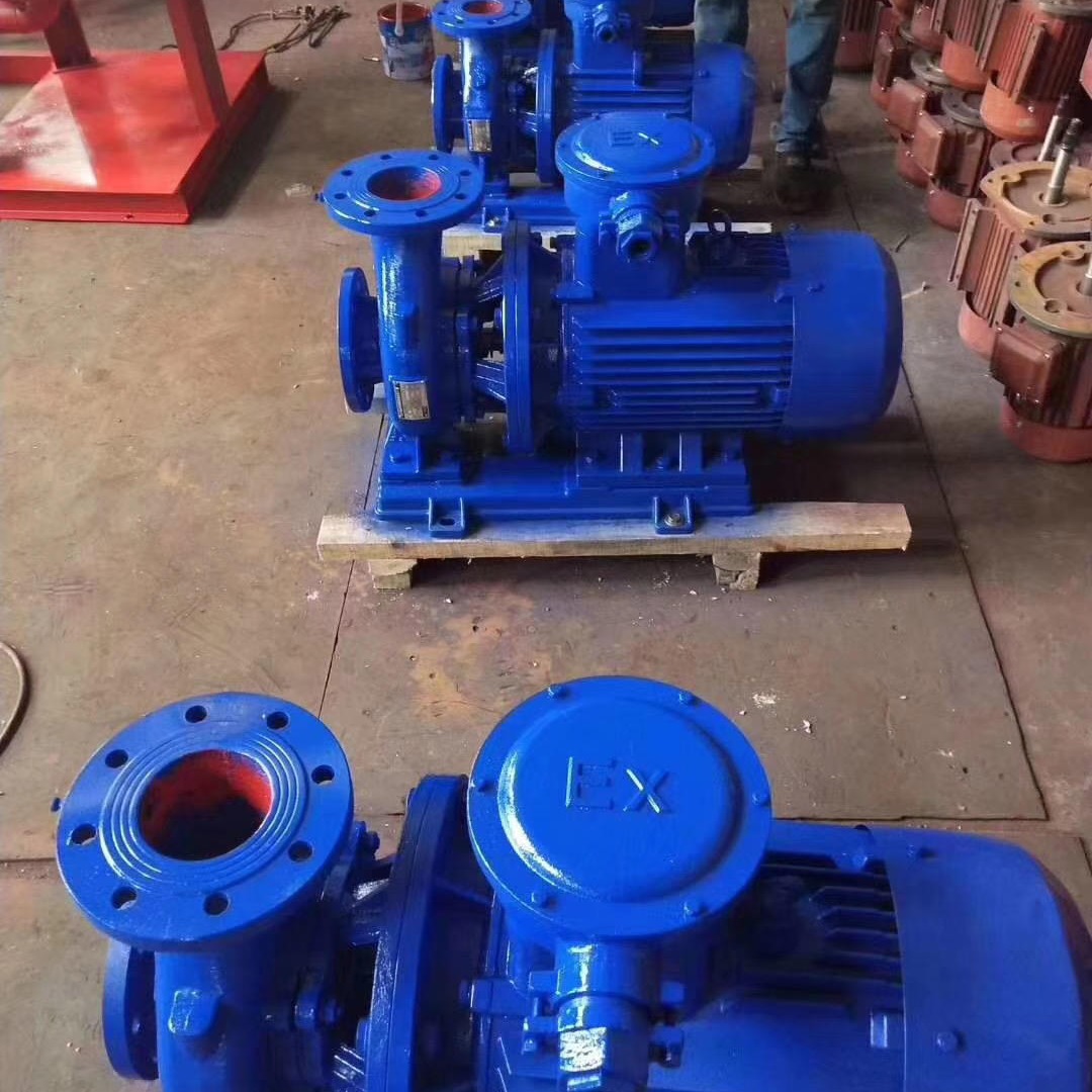 ISW卧式管道离心泵 冷热水管道增压泵 卧式空调循环泵 ISW80-315B卧式离心泵