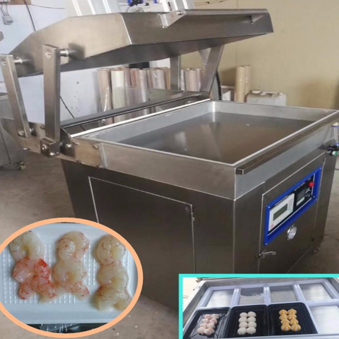 生鲜肉立体包装机   贴体海鲜大龙虾真空包装机