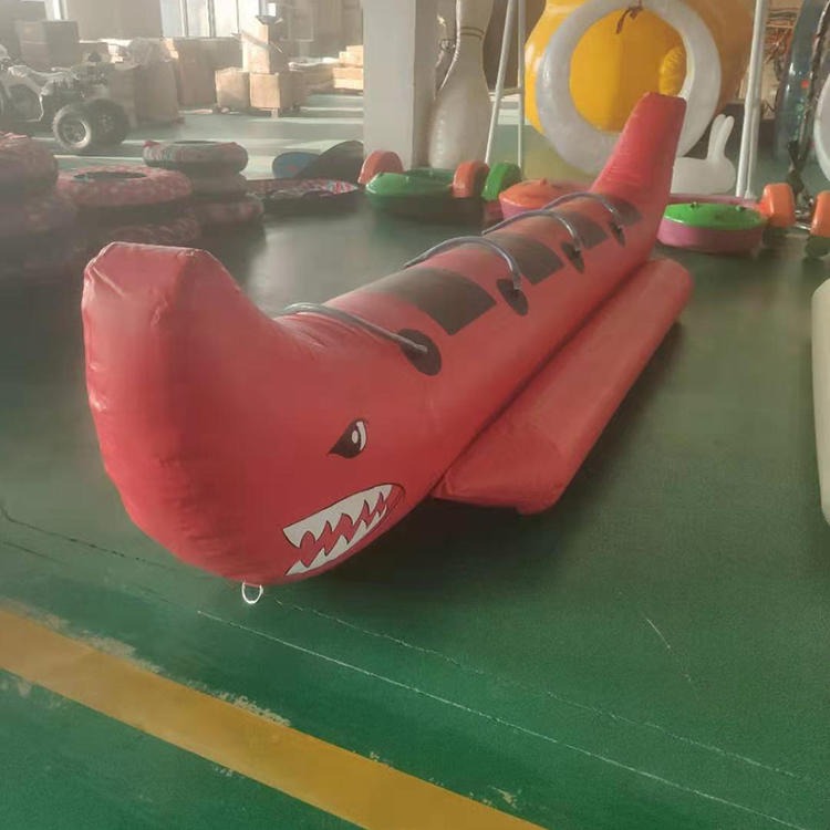 旭兴 xx-1  充气水上儿童香蕉船 充气香蕉船 水上乐园泳池漂浮水上玩具