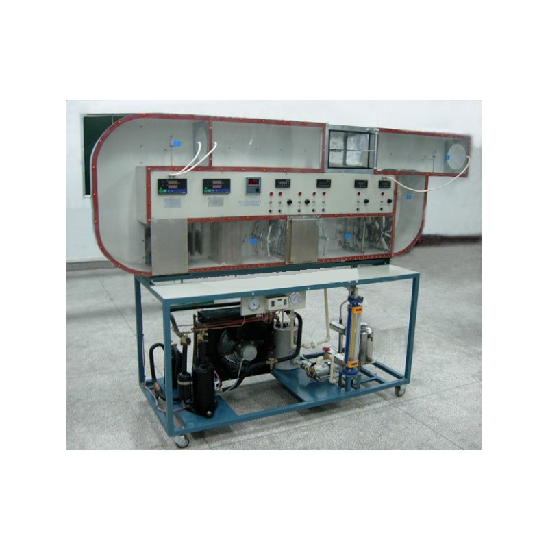 长沙 循环式空调过程实训考核设备  循环式空调过程实验实训装置 循环式空调过程实训考核装置图片