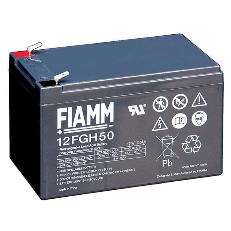 非凡蓄电池12FGH50 FIAMM电池12V12AH 消防后备电池 电梯 EPS专用电池 总代理价格