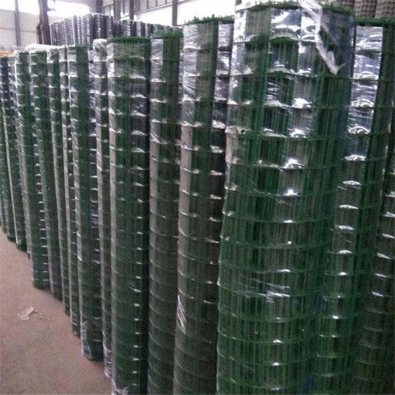 养鸡圈地荷兰网 1.5米高绿色铁丝网围栏 每卷30米 亚奇厂家批发