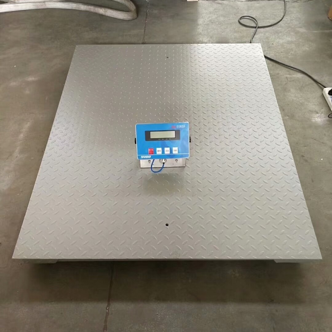 5000公斤防水地磅 宿衡SCS-3T不锈钢电子地磅 带打印小票地磅秤