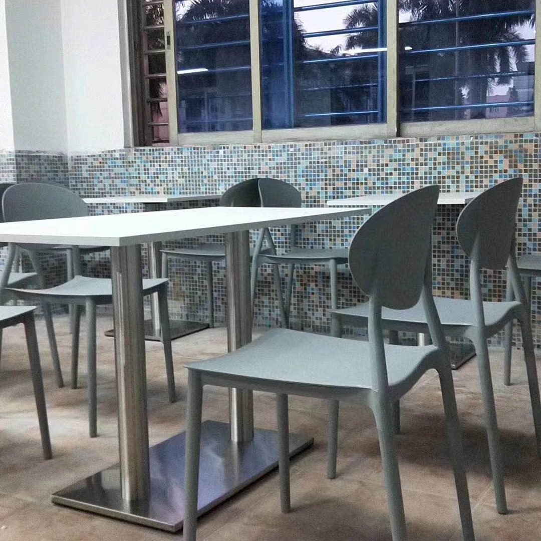 厚街工厂直销饭堂餐桌椅 咖啡店餐桌椅 奶茶店餐桌椅 快餐餐桌椅