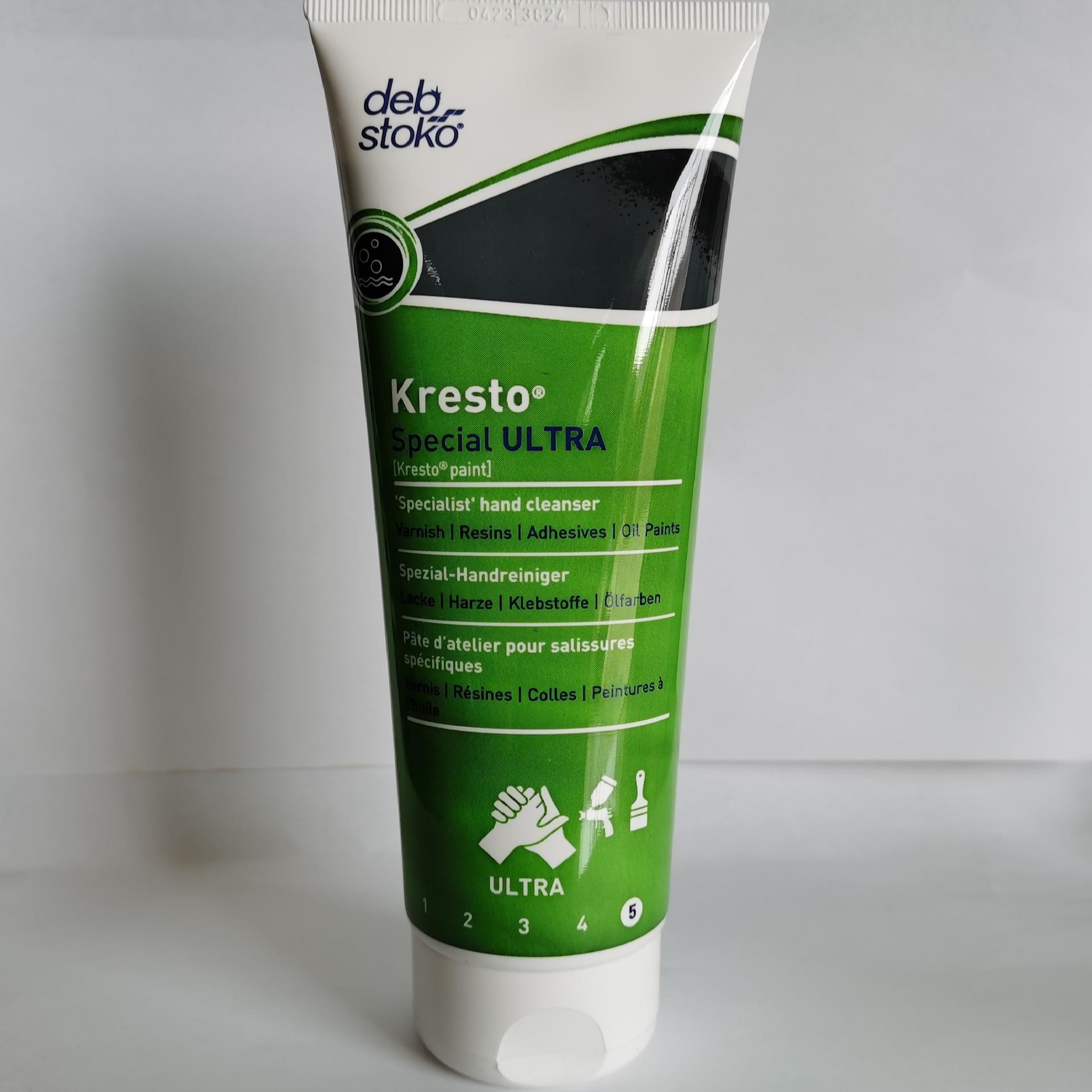 STOKO 牌KRESTO special ULTRA 司力 250ML 去油漆洗手膏，无硅，去污力强，不伤手，环保