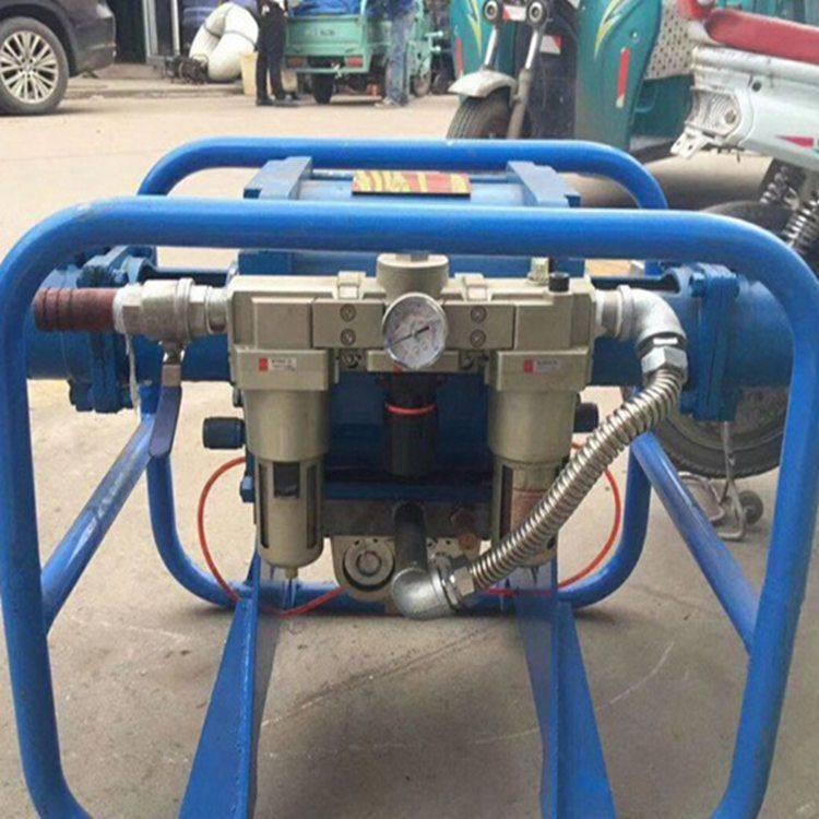 陕西渭南厂家现货直供 煤矿用便携注浆泵 单缸气动注浆泵