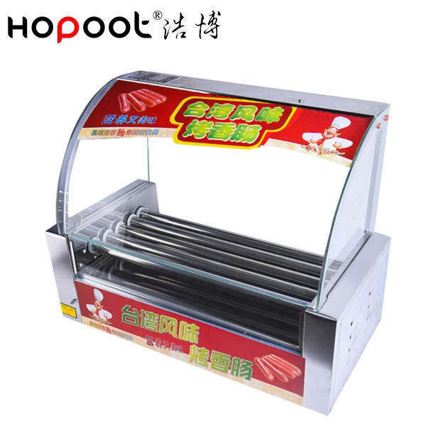 商用烤肠机 商用不锈钢烤肠机 商用电热5管烤肠机 全国联保批发销售