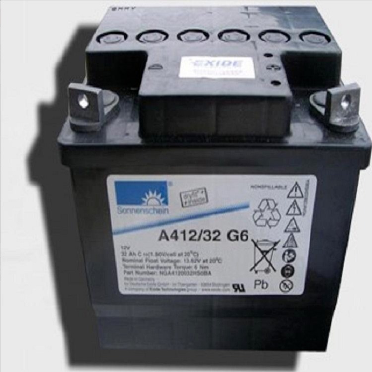 德国阳光蓄电池A412/32 G6 12V32AH 胶体电池 储能应急 原装正品