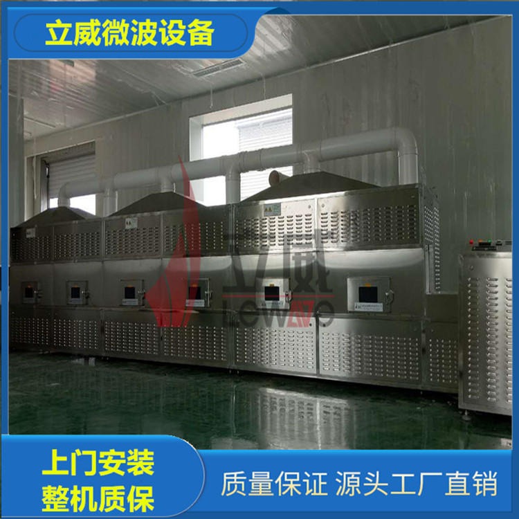 立威30HMV-5X隧道式豆腐猫砂烘干设备 豆腐猫砂杀菌流水线