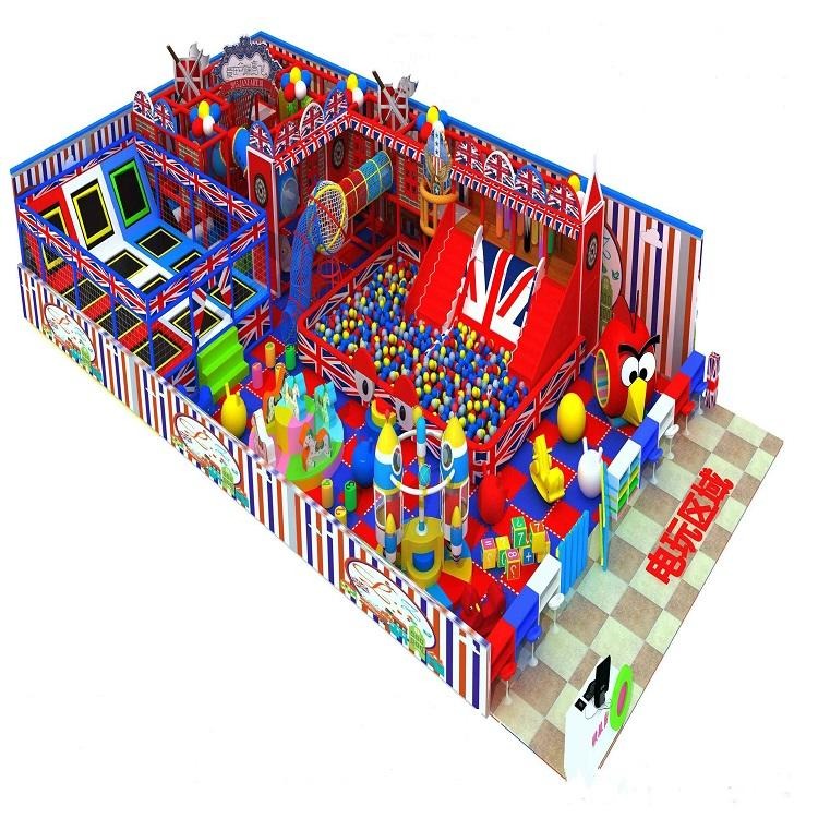 厂家定制淘气堡 游乐设备 亲子儿童乐园 室内大型百万大球池组合滑梯