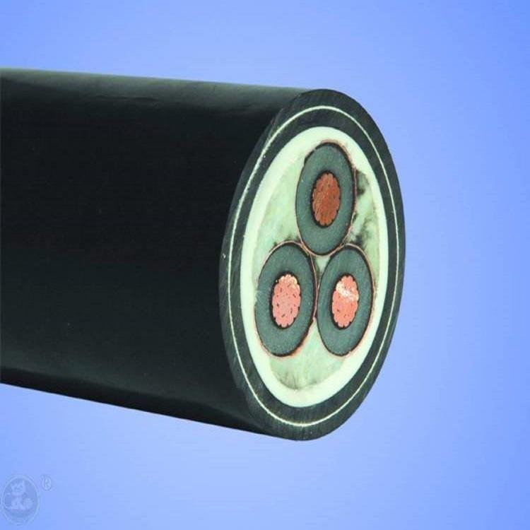 电力电缆 高压铜芯耐用钢带铠装地埋电力电缆 YJV22 3x185 6/10KV 价格实惠全国现货销售