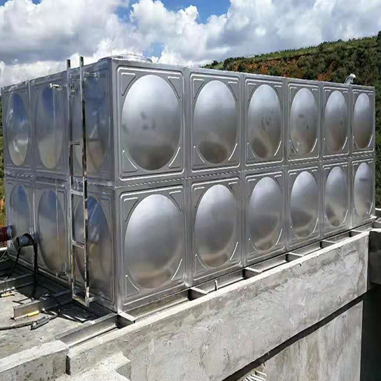 红昭 搪瓷大模块水箱 不锈钢水箱 组合式方型水箱 设备定制厂家示例图16