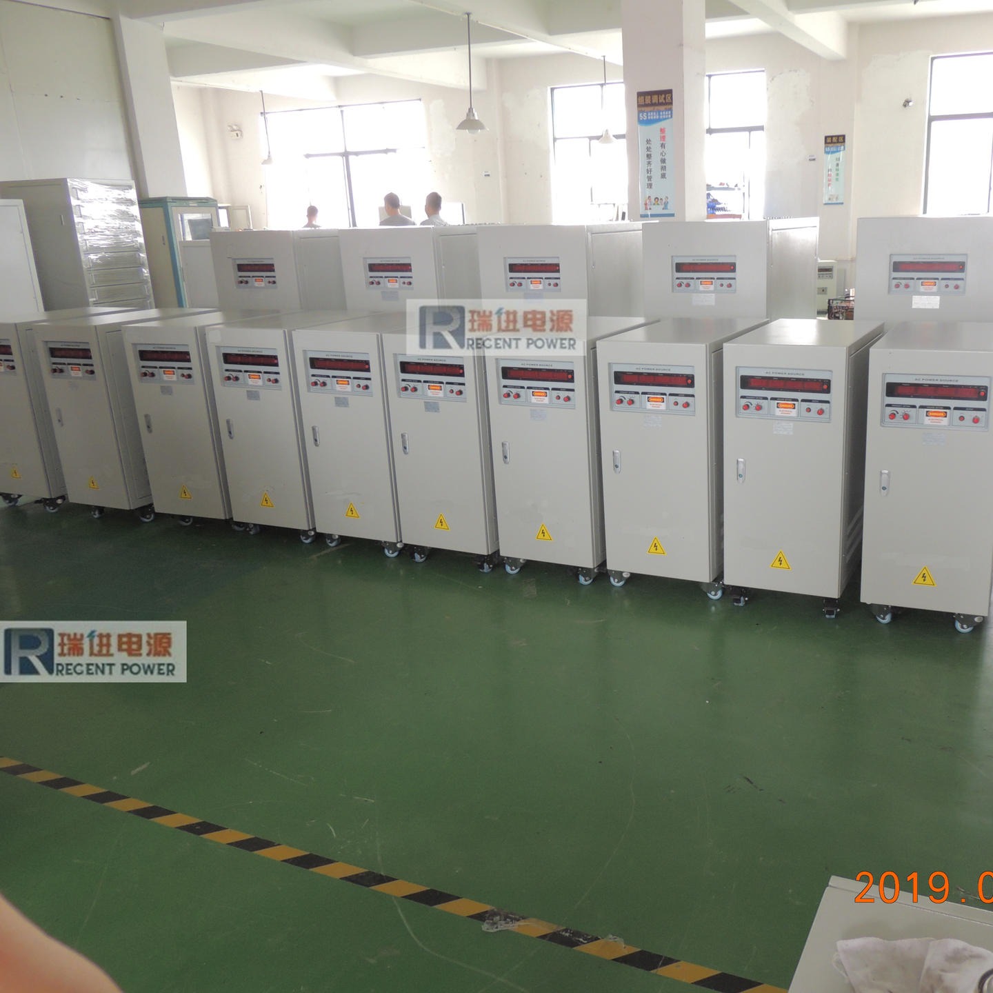 上海瑞进，稳频稳压电源，变频电源厂家，三相30KVA稳频稳压器，朝鲜稳频稳压电源图片