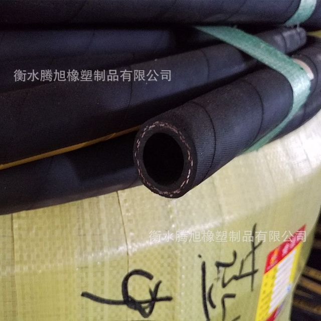 腾旭厂家直销 DN25双层帘子线胶管 五层布橡胶管 输水夹布胶管